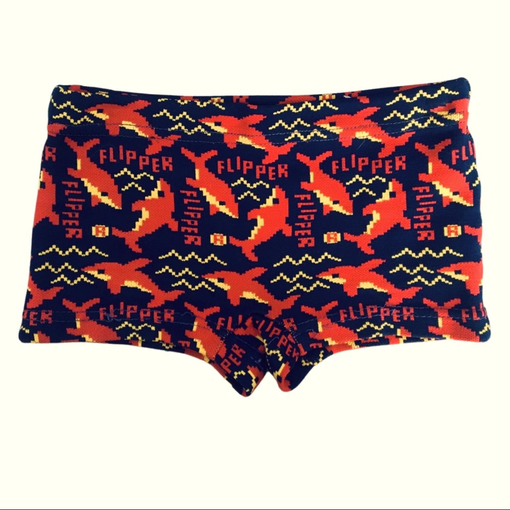 VINTAGE Swim Trunks 1965 Flipper TV Series Sz 5/6